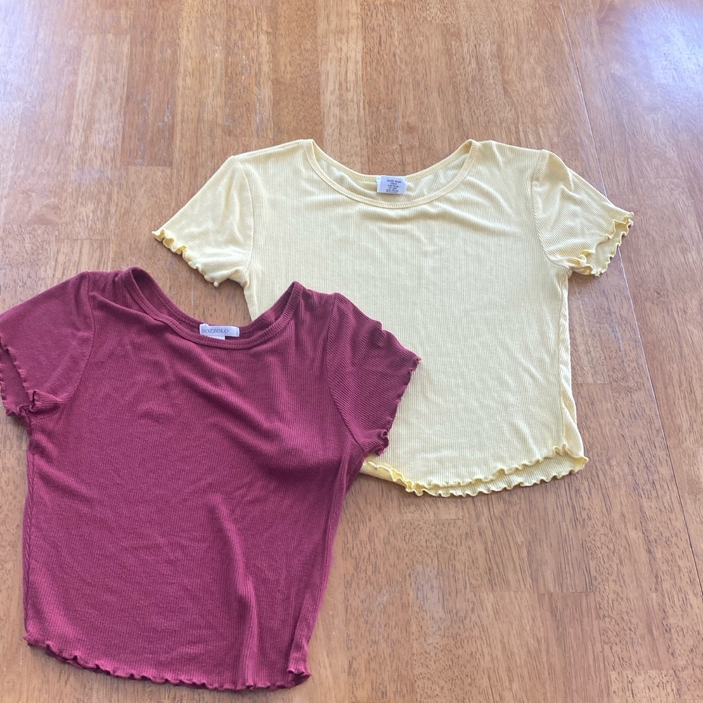 2 pack crop top